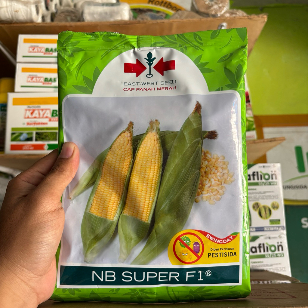 Benih Jagung Manis NB Super F1 Cap Panah Merah Bibit Jagung Manis Unggul Produktivitas Tinggi