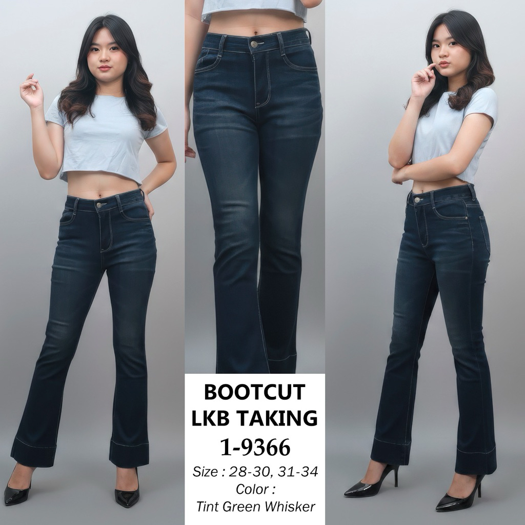 CUTBRAY JEANS HW BELL BOTTOMED BAHAN SOFTJEANS STRETCH, NYAMAN DIPAKAI M2000 IMPORT QUALITY
