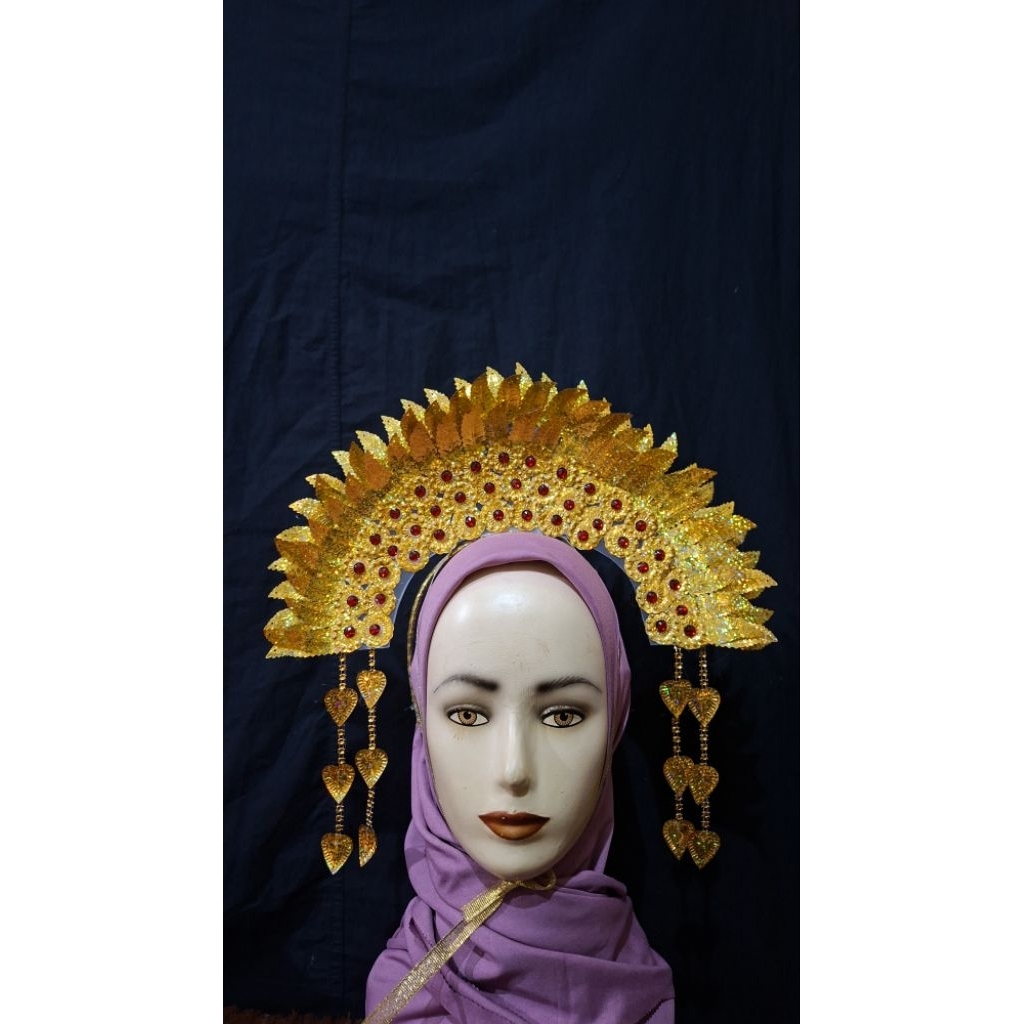 [M.M] MAHKOTA ADAT MINANG | MAHKOTA SUNTING TARI TRADISIONAL | MAHKOTA PADANG | BANDO TARI TRADISION