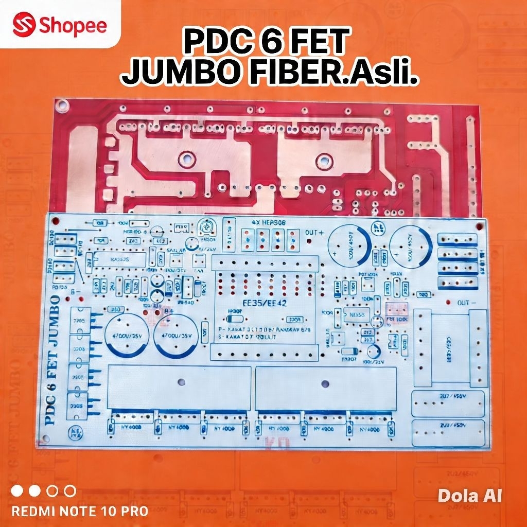 pcb pdc 6 fet jumbo mini fiber