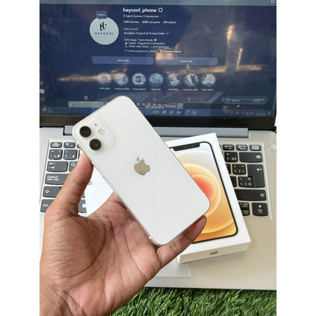 iPhone 12 Mini 128GB Second ( Imei Beacukai )