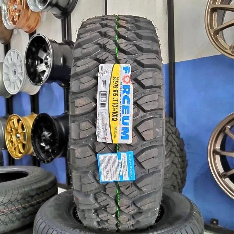 235 75 R15 FORCEUM MT BAN MOBIL OFFROAD TUBLES RING 15 UKURAN 235/75 R15