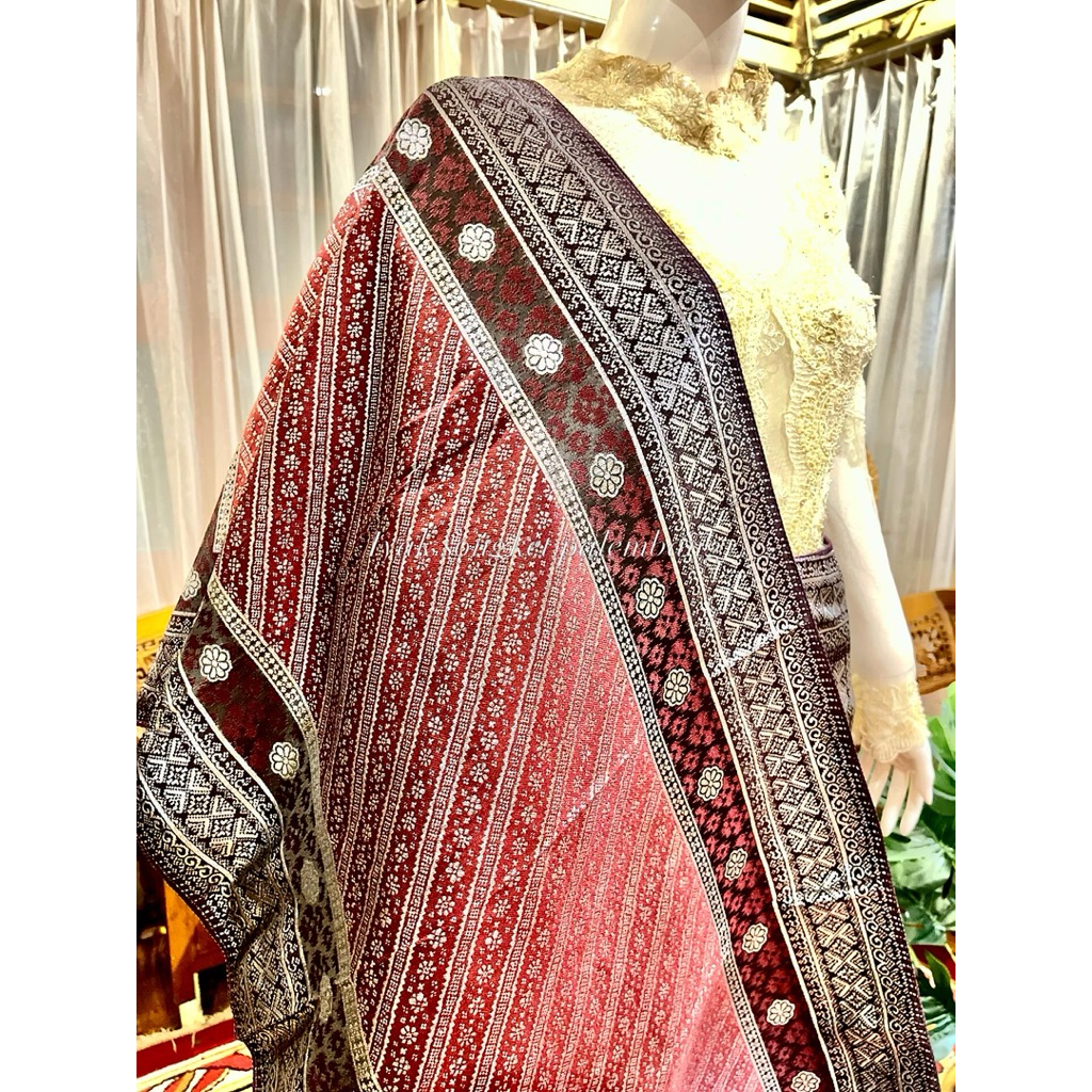SONGKET PALEMBANG MESIN PREMIUM MENYERUPAI ASLI