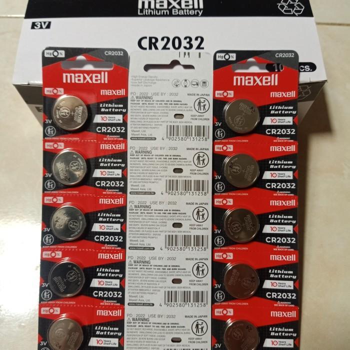 Baterai Maxell CR2032 Lithium 3v