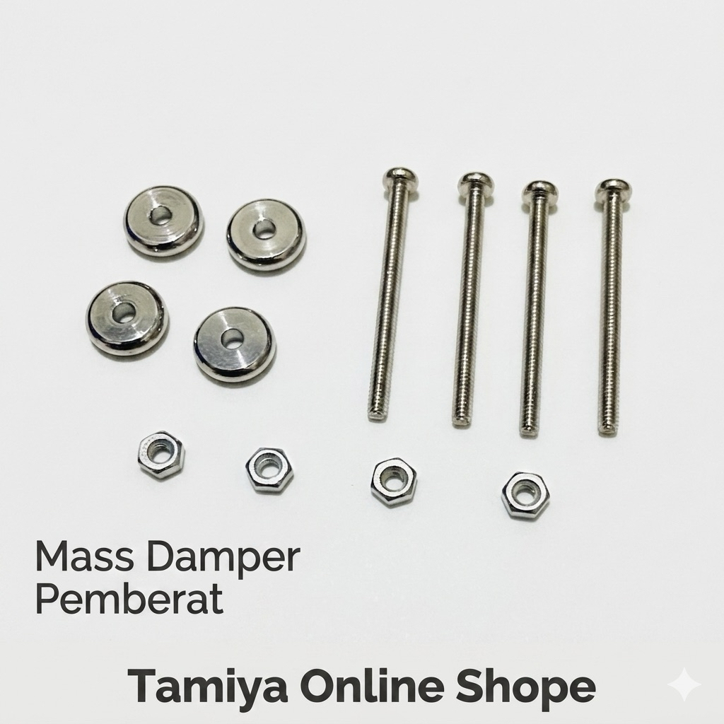 Pemberat Roller Mass Damper - Roller 8 mm Tamiya
