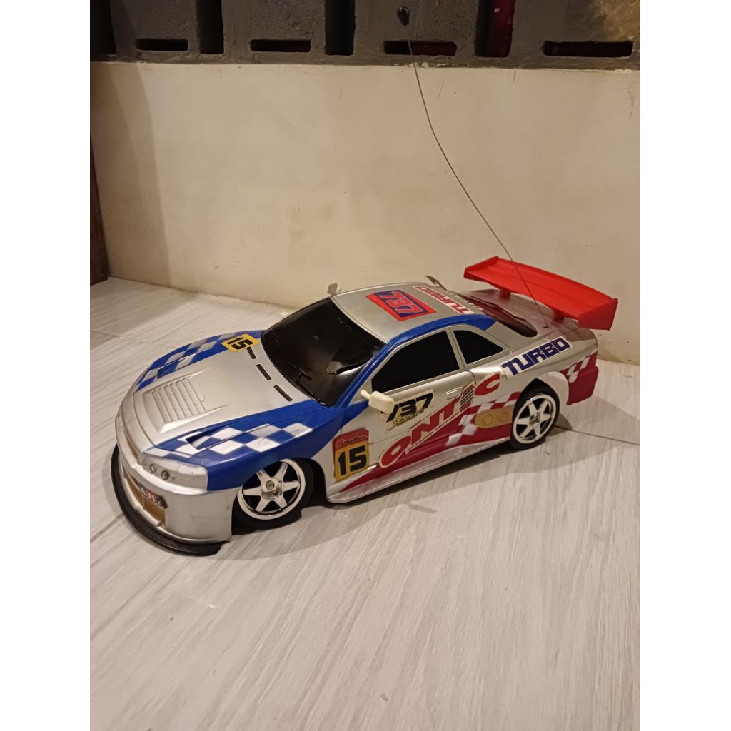 RC QD RANDA 1:10 Nissan Skyline R34 Blue (Bekas)