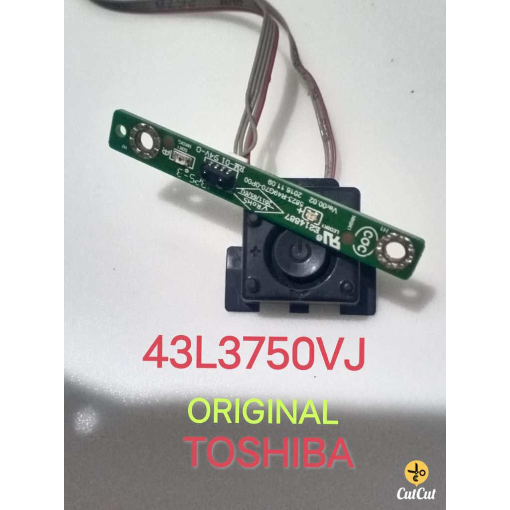 Sensor Remot sensor Ir Tombol tv Toshiba 43l3750vj 43L3750VJ 43L3750