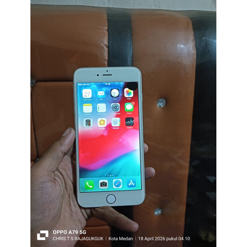 Mesin/Unit Iphone 6 plus normal/tested