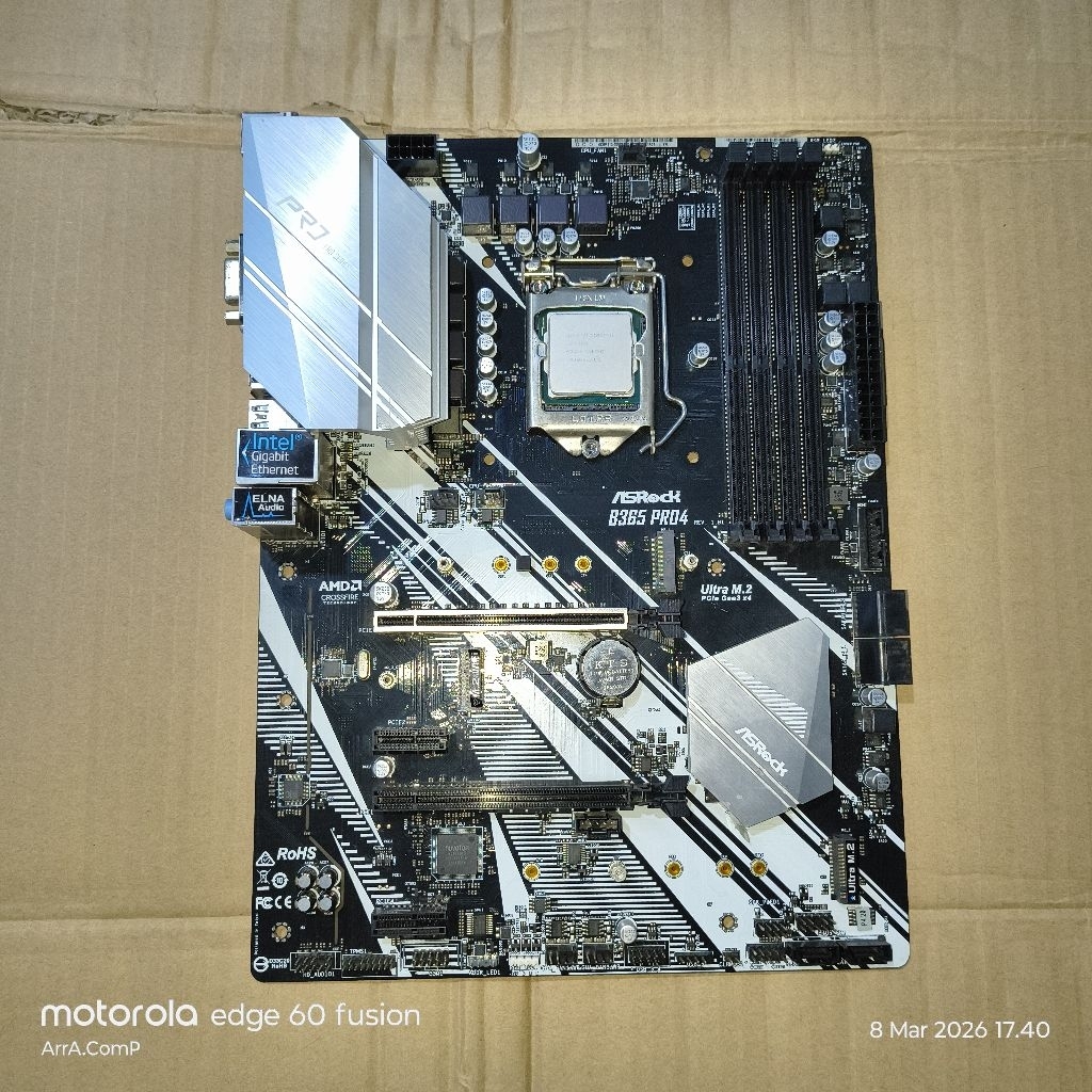 .:: PAKET MOBO B365 ATX DDR4 + CORE I7 8700K GEN 8 LGA 1151 ::.