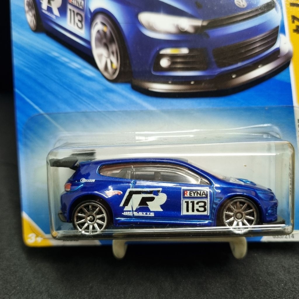 Diecast Mobil Hotwheels 1:64 VW SCIROCCO GT 24 biru blue