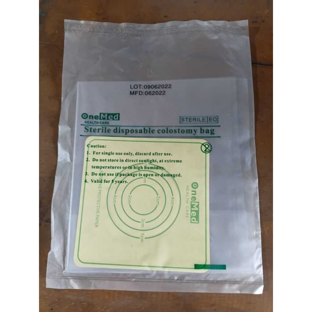 Onemed Colostomy Bag steril disposable