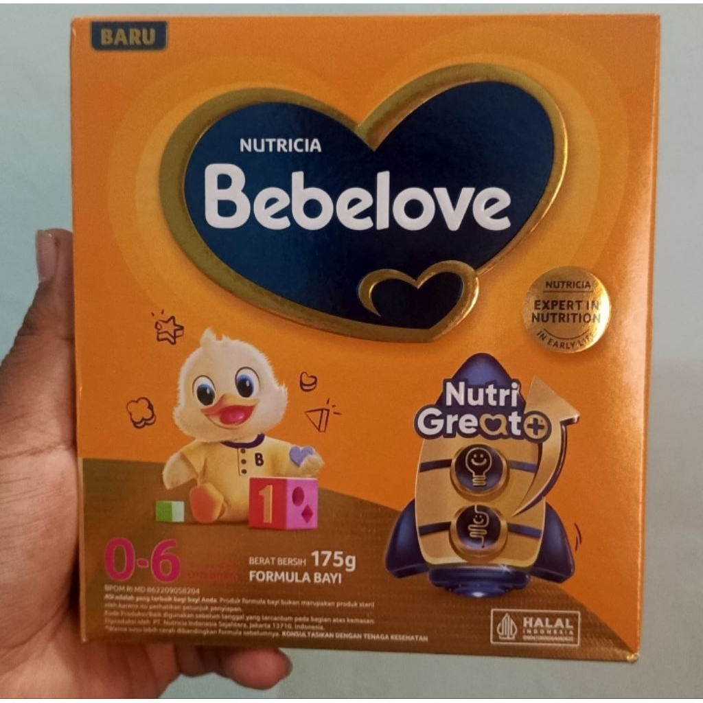 SUSU BEBELOVE 1 dan 2 MURAH UNTUK BAYI (USIA 6-12 BULAN )