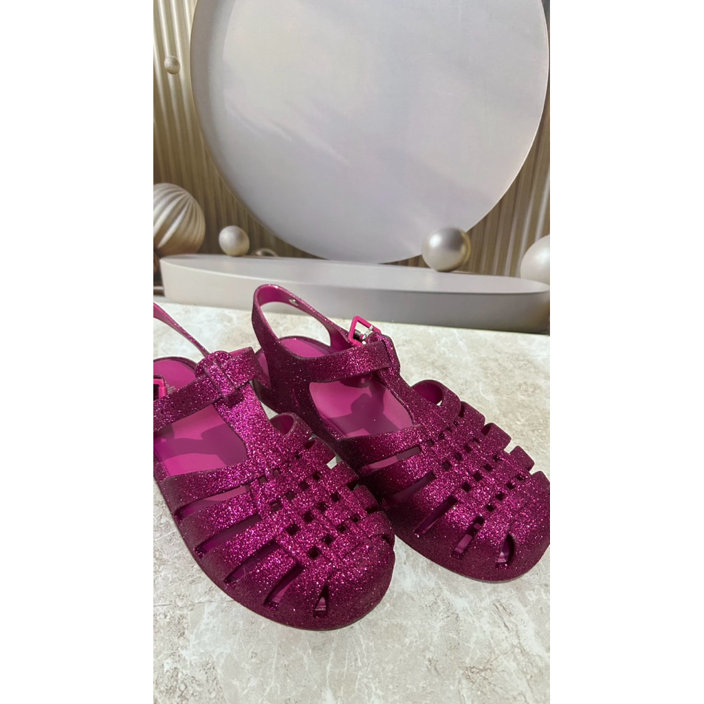 [Preloved] Melissa Possession Glitter Pink