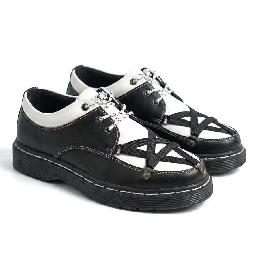 NYKRMN - Sepatu Docmart Pria Skena Bintang Low Boots Casual Cowok