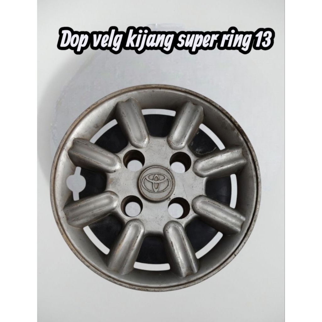 dop velg wheeldop toyota kijang super ring 13 original copotan