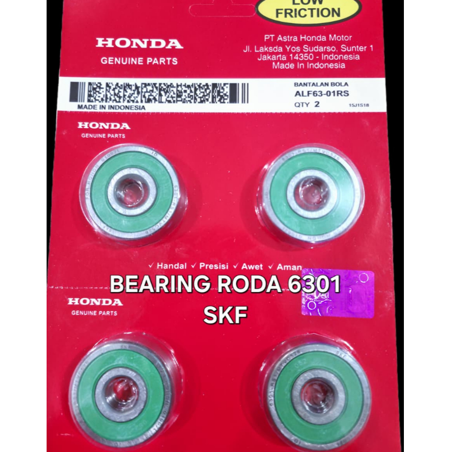 Bearing Roda 6301 SKF ALF6301RS