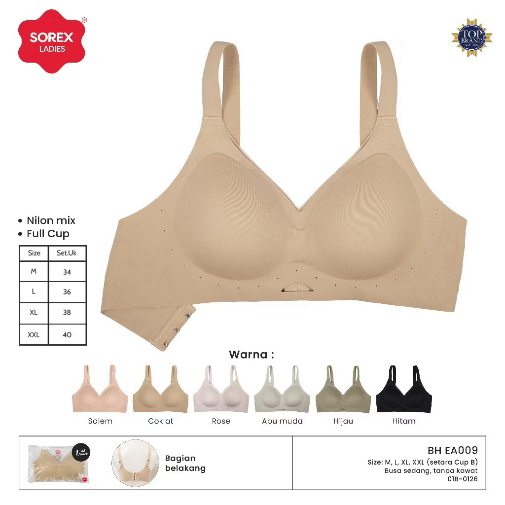 BRA SEAMLESS SOREX EA009