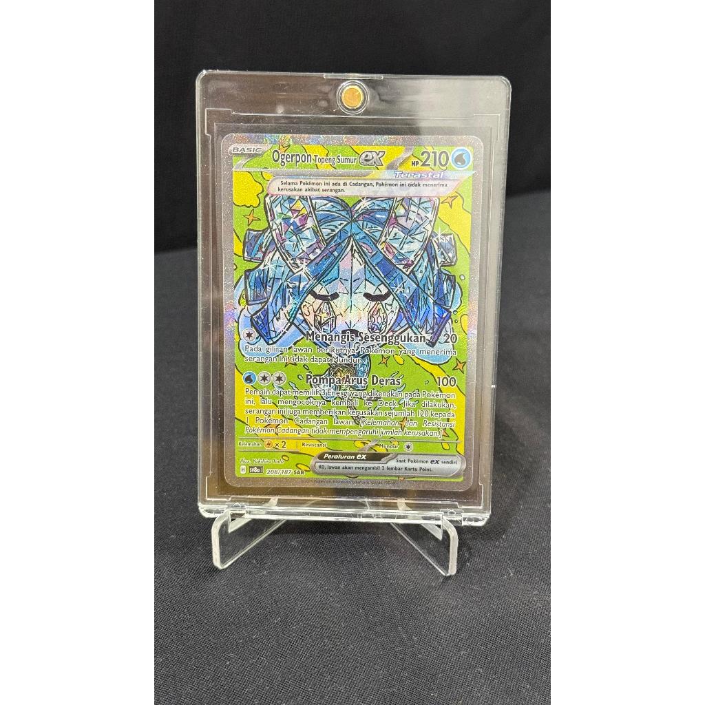 Kartu Pokemon Original - Ogerpon Topeng Sumur 208/187 SAR