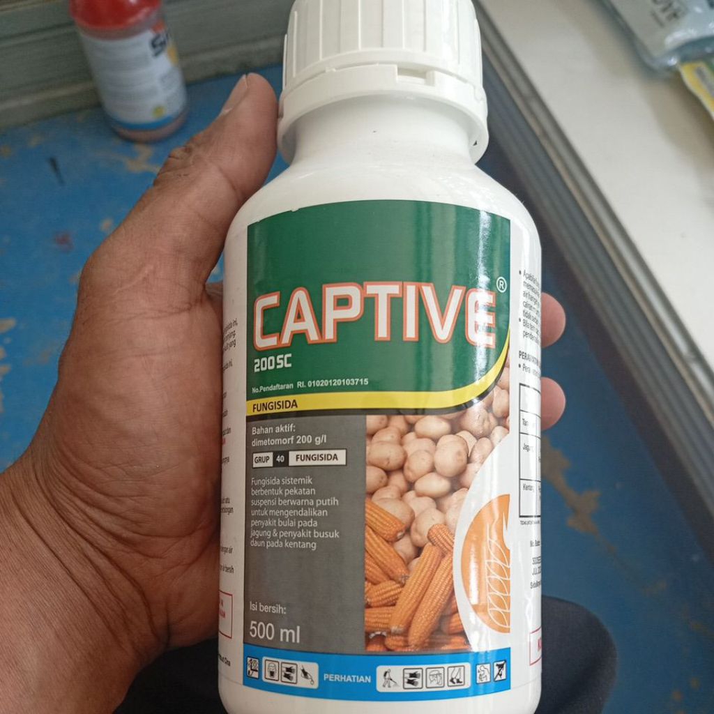 Fungisida Sistemik Captive 200 SC 500ml untuk Perlakuan Benih Jagung