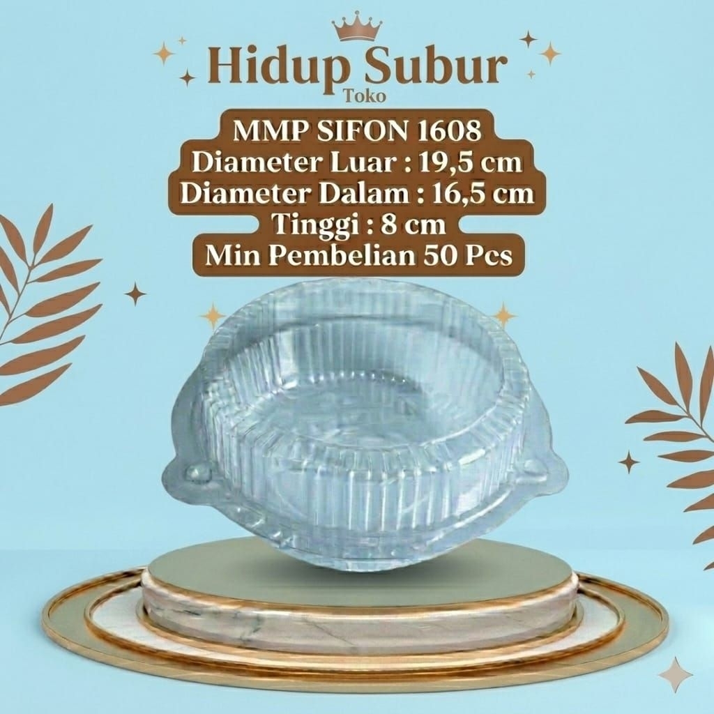 [ 1 PACK 50 pcs ] MIKA BOLU SIFON 16 CM MIKA SIFON 1608