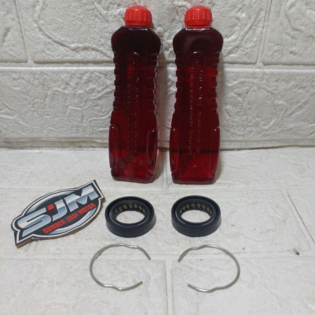 sil seal sok depan-kancingan sil-oli skok shock depan rc 100 rc80 rc100 crystal rc110 SET