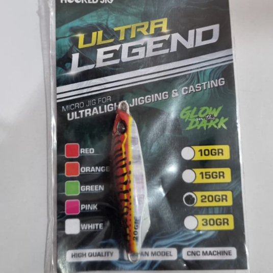 JIG ULTRA LEGEND GID 20 GRAM | METAL JIG