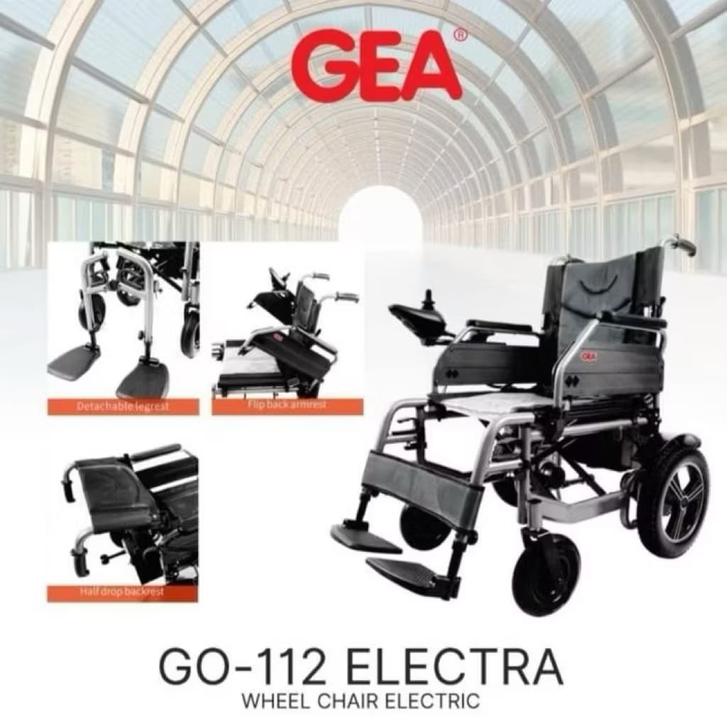 Kursi Roda Elektrik GO-112 GEA Wheel Chair