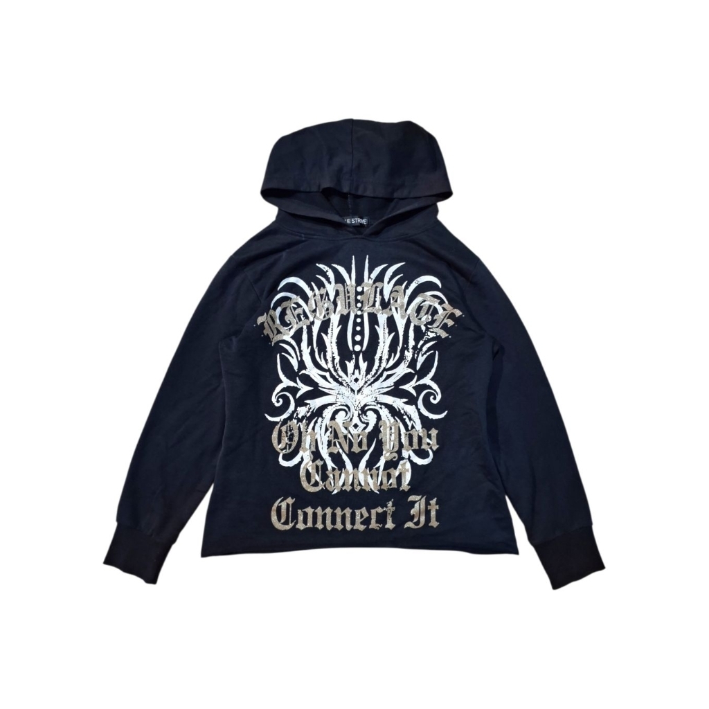 Hoodie tribal Y2K Unfinish