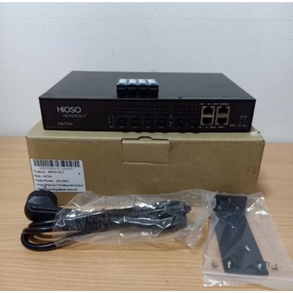 OLT HIOSO 4P HA7304v - HIOSO 4P [ layer 3 ] (Paket sfp 10db)