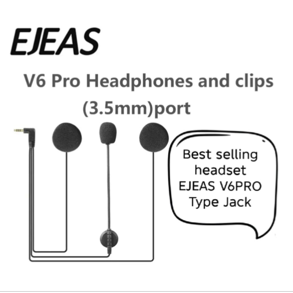 Speaker mic set EJEAS V6 V6PRO V4