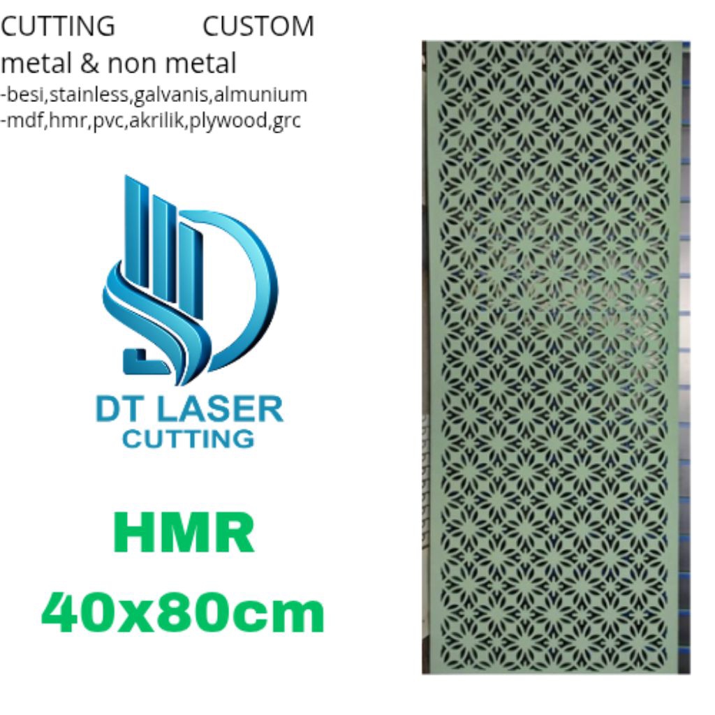 HMR Laser Cutting 40x80cm Laser Cutting HMR Laser Cutting MDF