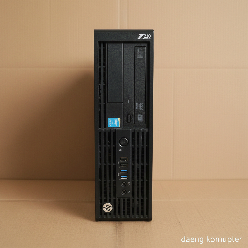 PC Kosongan HP Z230 SFF Workstation Socket 1150 Gen 4 Support Intel Core Tested Normal