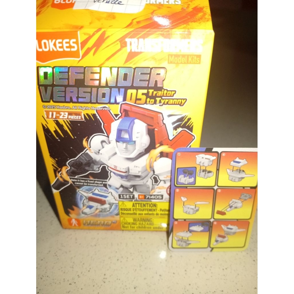 Blokees Transformers Defender version 05 - jetfire vehicle