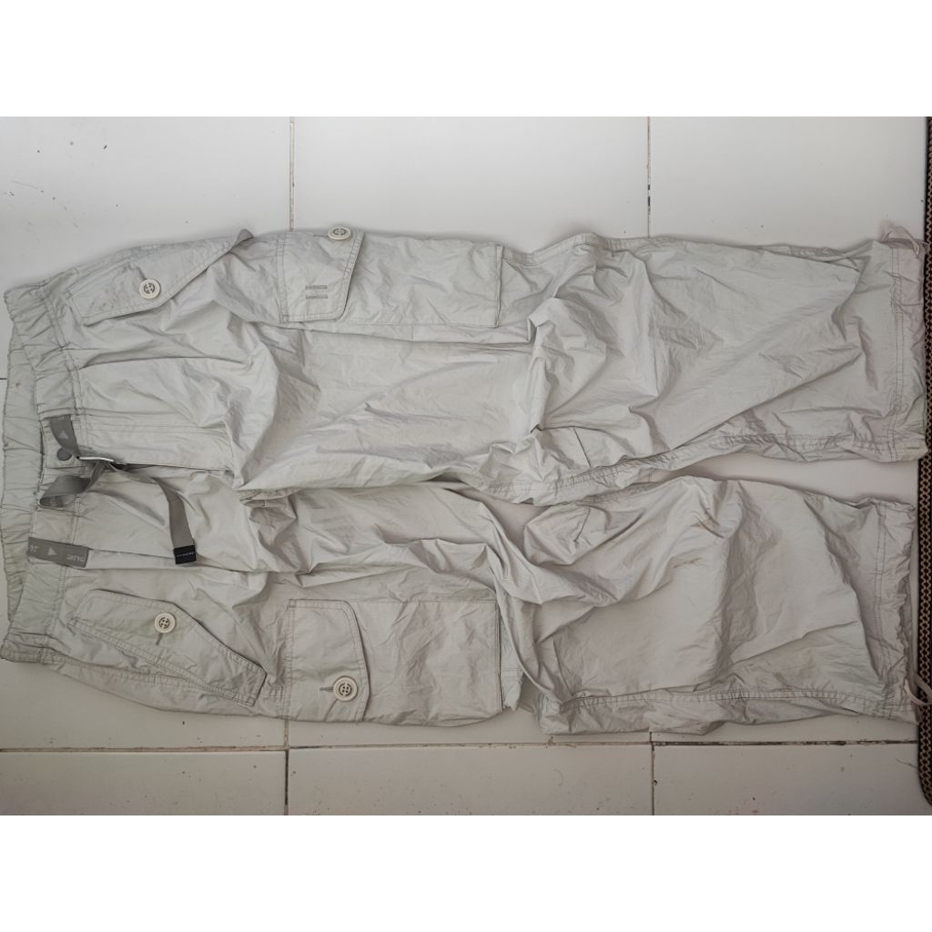 CELANA CARGO OVERSIZE OUTDOOR AND WANDER OFF WHITE/BROKEN WHITE ORIGINAL