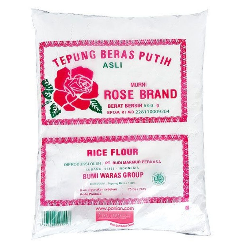 Tepung Beras ROSE BRAND 500 Gram Tepung Beras