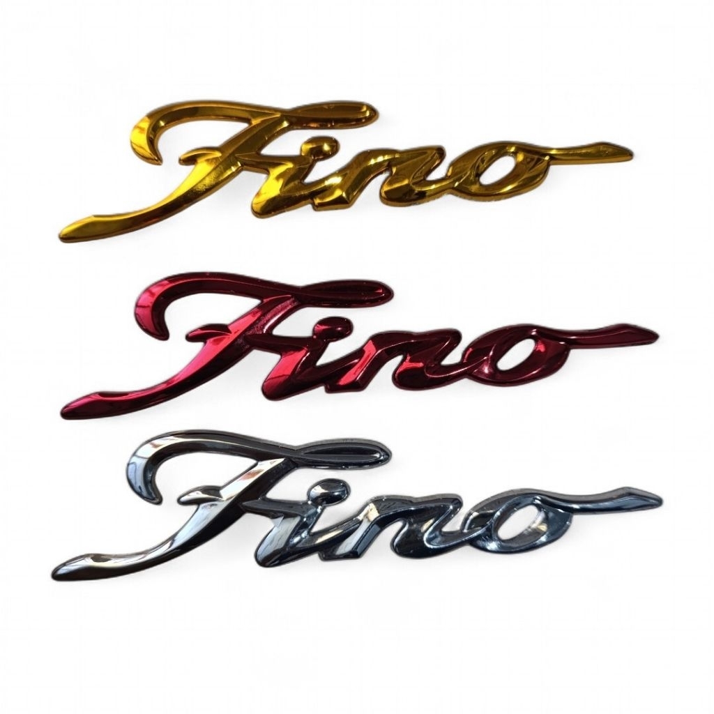 emblem fino / emblem fino chrome / emblem yamaha fino 125