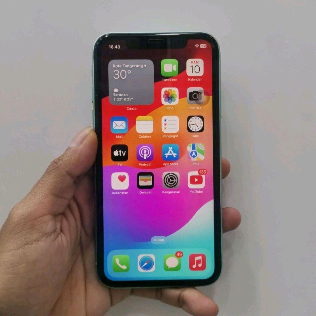 APPLE IPHONE 11 128GB MINUS APPLE IPHONE11 128GB IBOX INDONESIA ( MINUS )