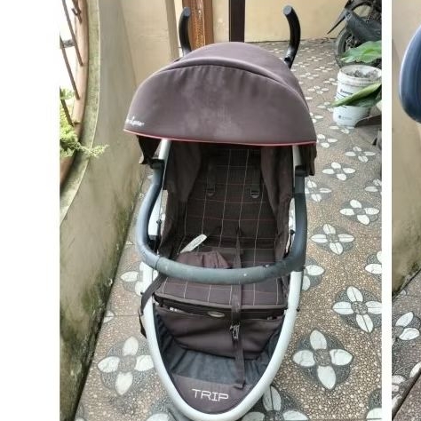 Stroller Traveling Ringan & Ringkas Cocolatte Trip (Second Berkualitas)