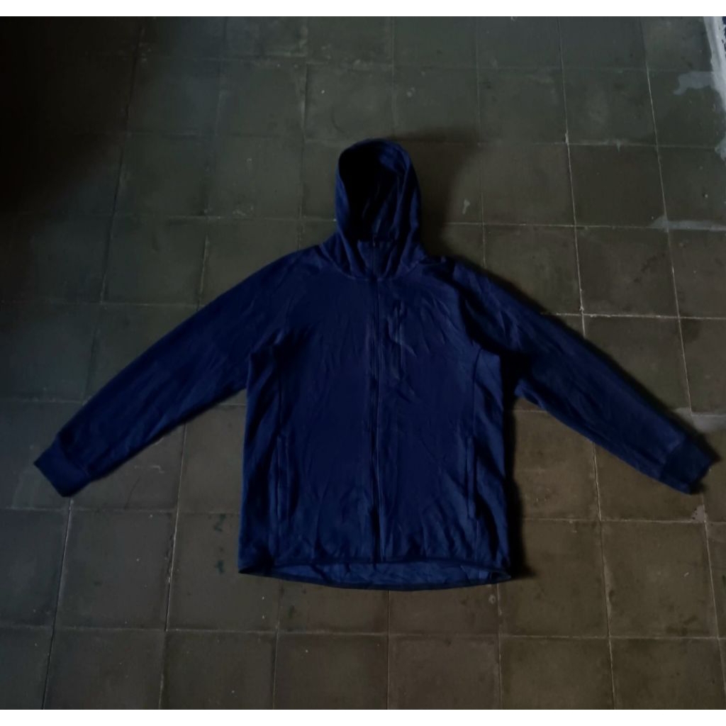 zip hoodie uniqlo tech navy L