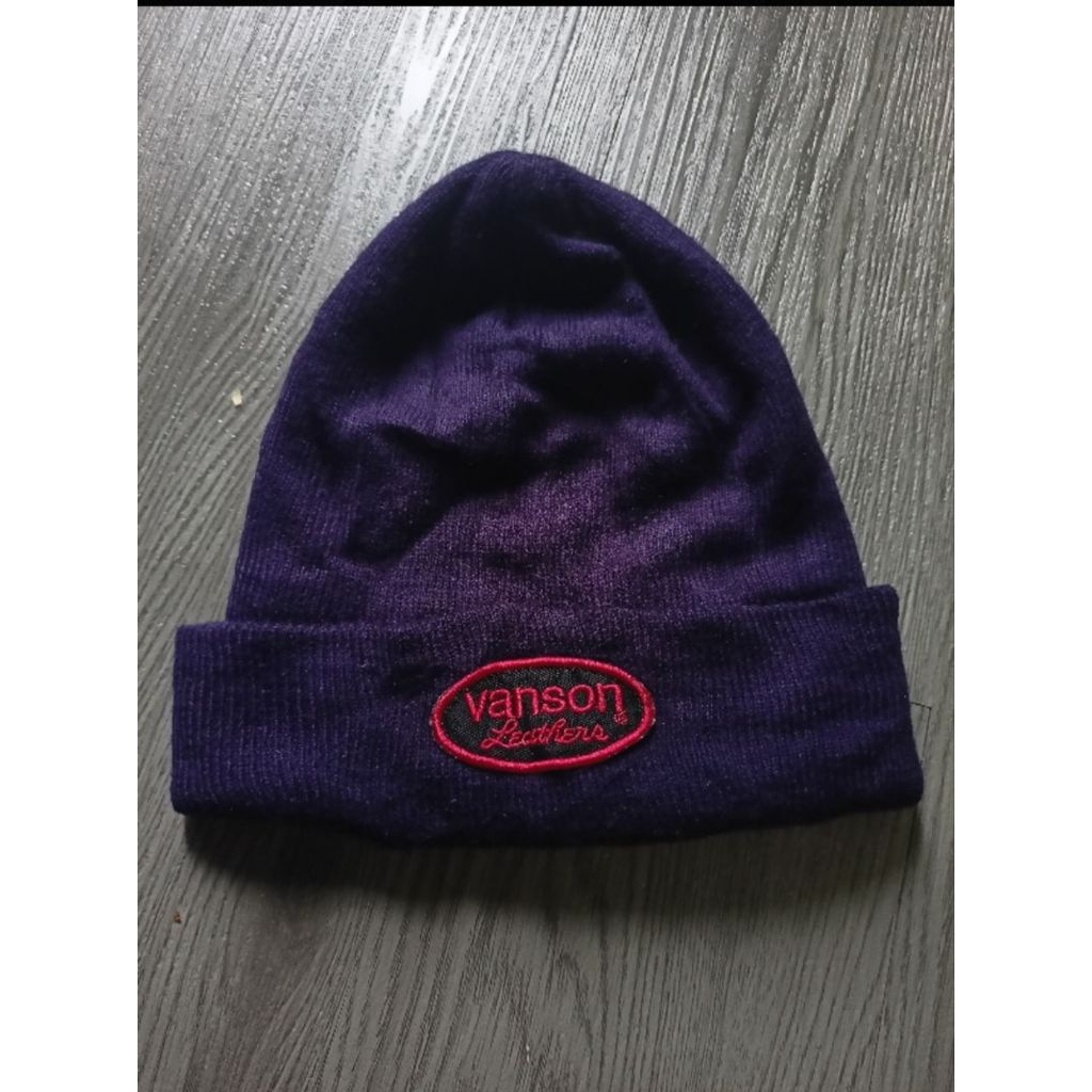 Beanie vanson leather