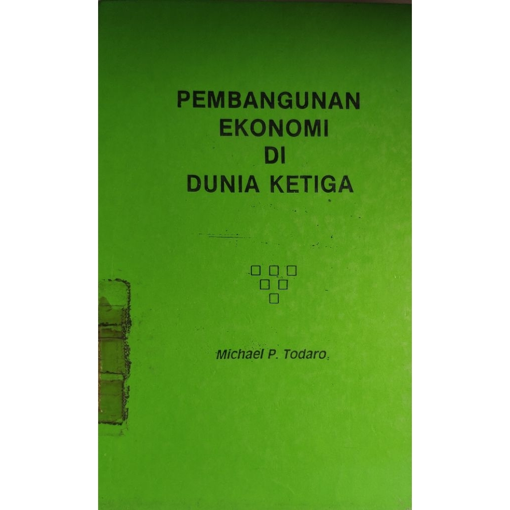 BUKU PEMBANGUNAN EKONOMI DI DUNIA KETIGA BEKAS ORIGINAL