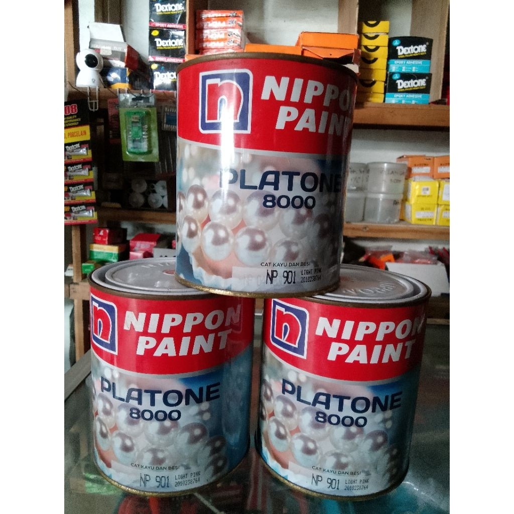 Cat minyak platone 8000 ligh pink
