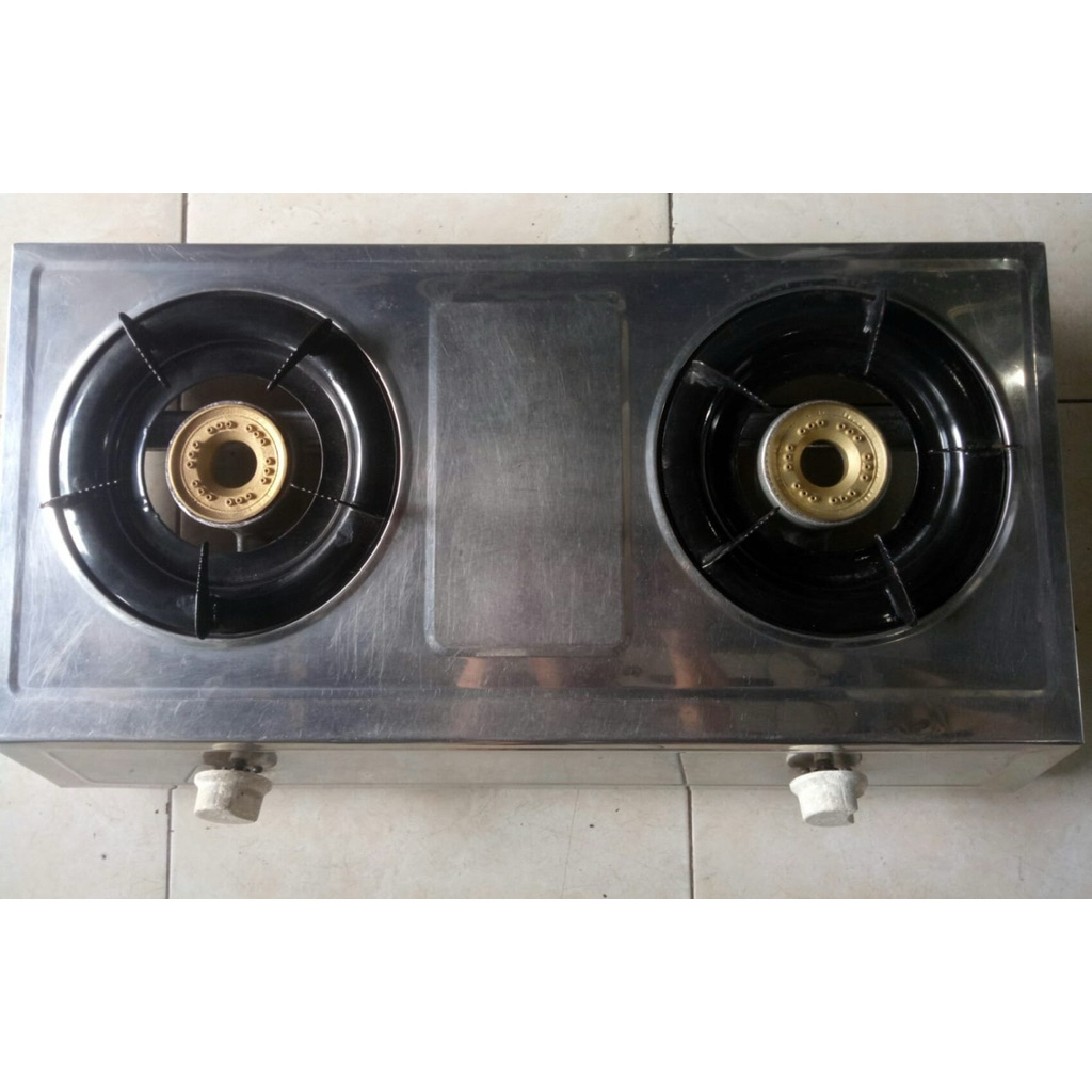 Kompor Gas 2 Tungku Blue Gaz
