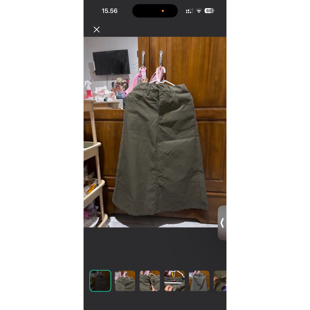 preloved rok army maxi