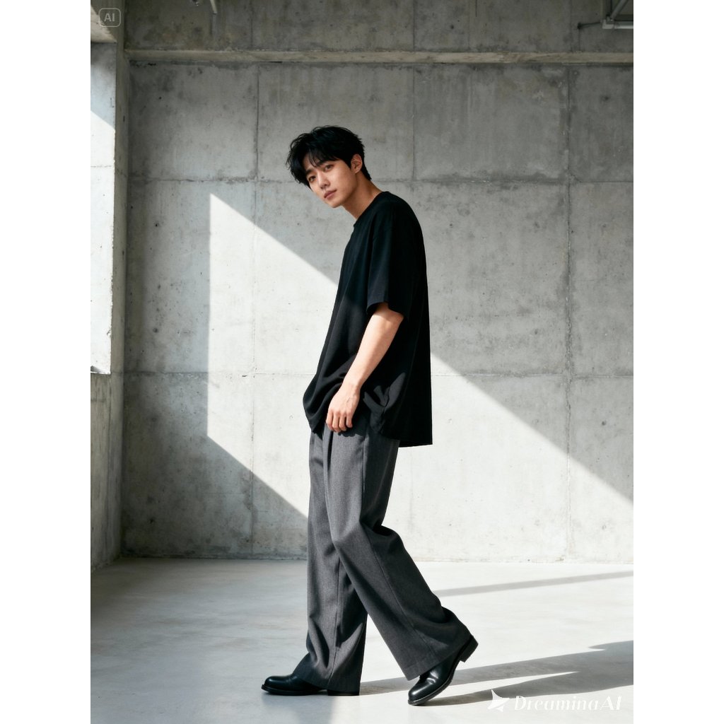 Kaos Boxy Oversized Polos 20s 220 GSM