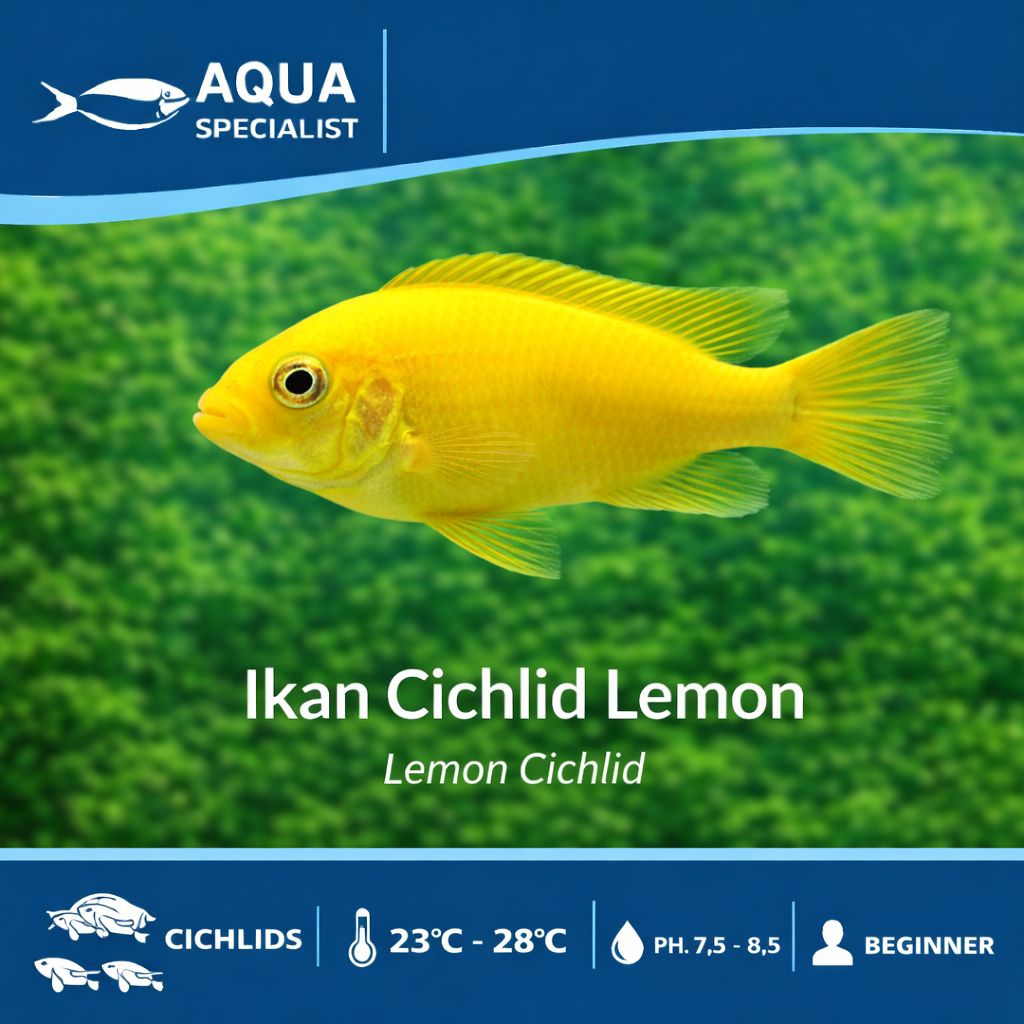 Jual Ikan Lemon +- 3-4 cm / Ikan Lemon /ikan hias