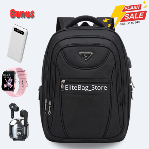 ERMURAH Tas Ransel Polo Milano 88372 Tas Ransel Polo Dewasa Tas Ransel Polo Milano 20 Inch Nyron Lap
