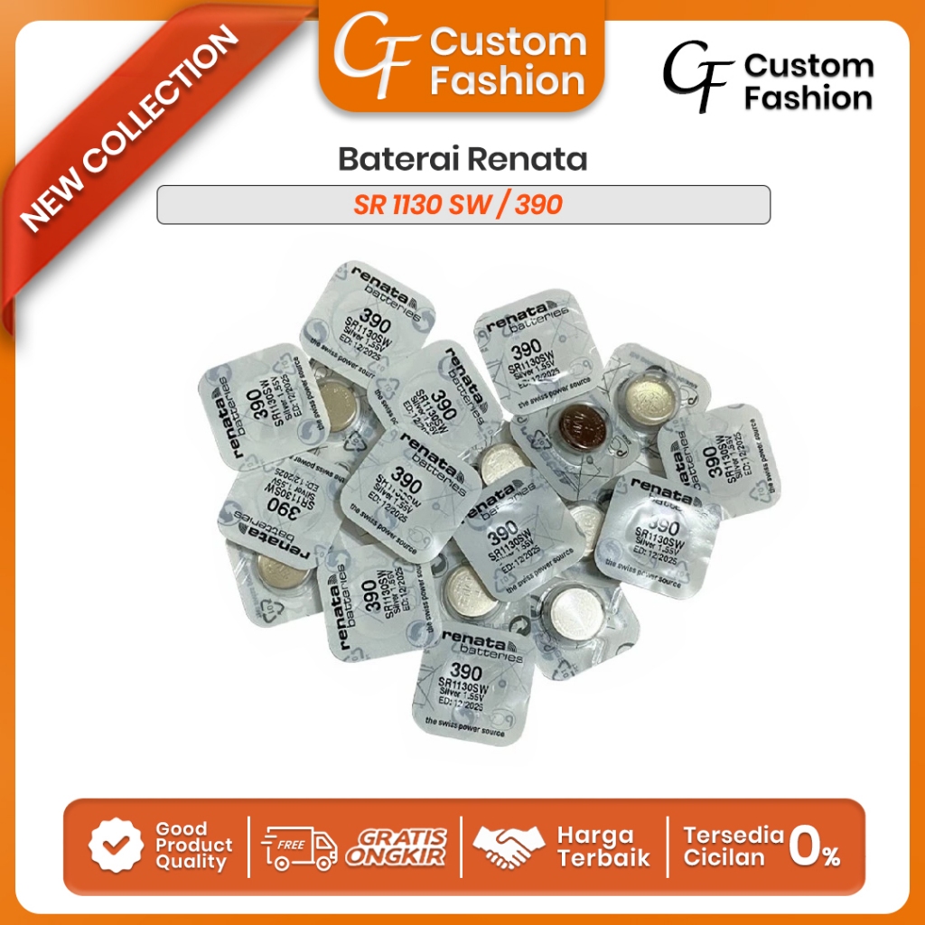 Baterai RENATA 390 Renata SR1130SW Renata 1130 SR1130 Renata 390 / SR 1130 SW Original