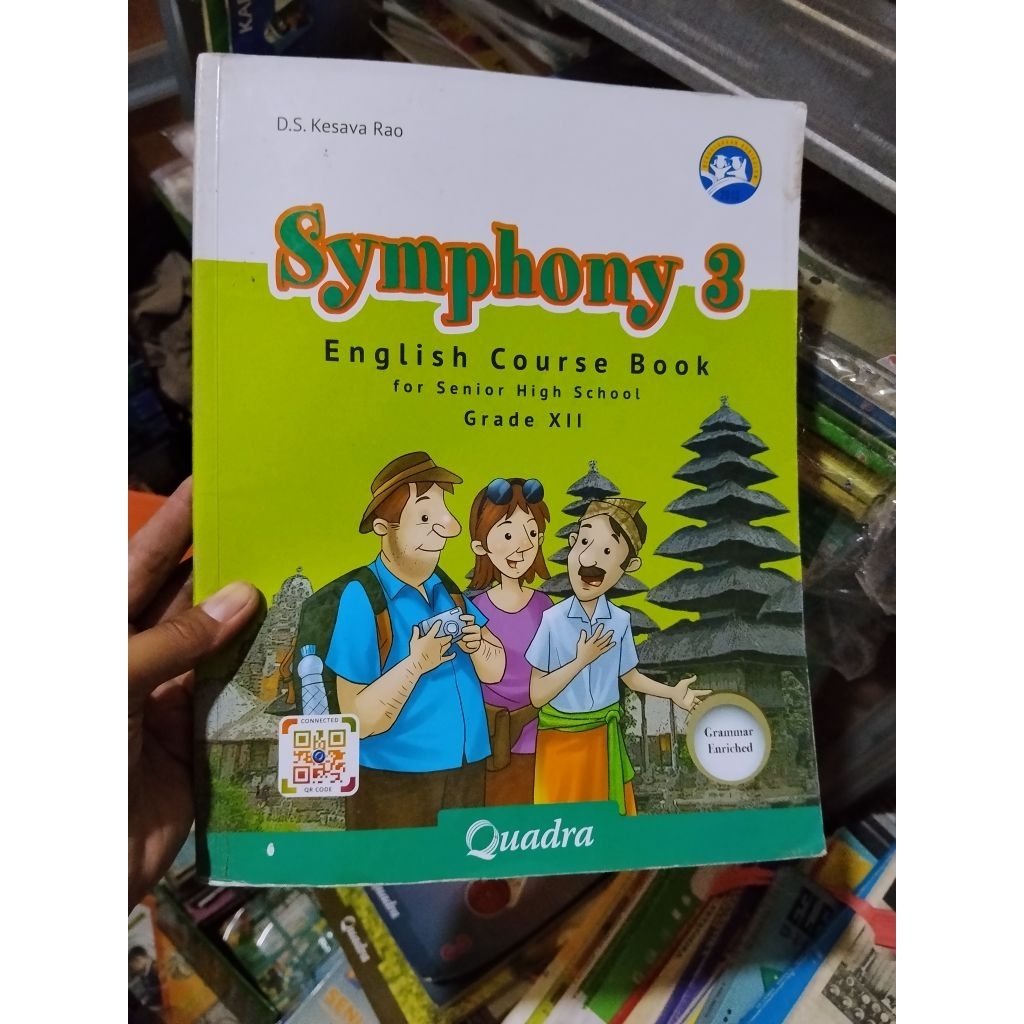 buku symphony 3 sma kelas 12 quadra bekas