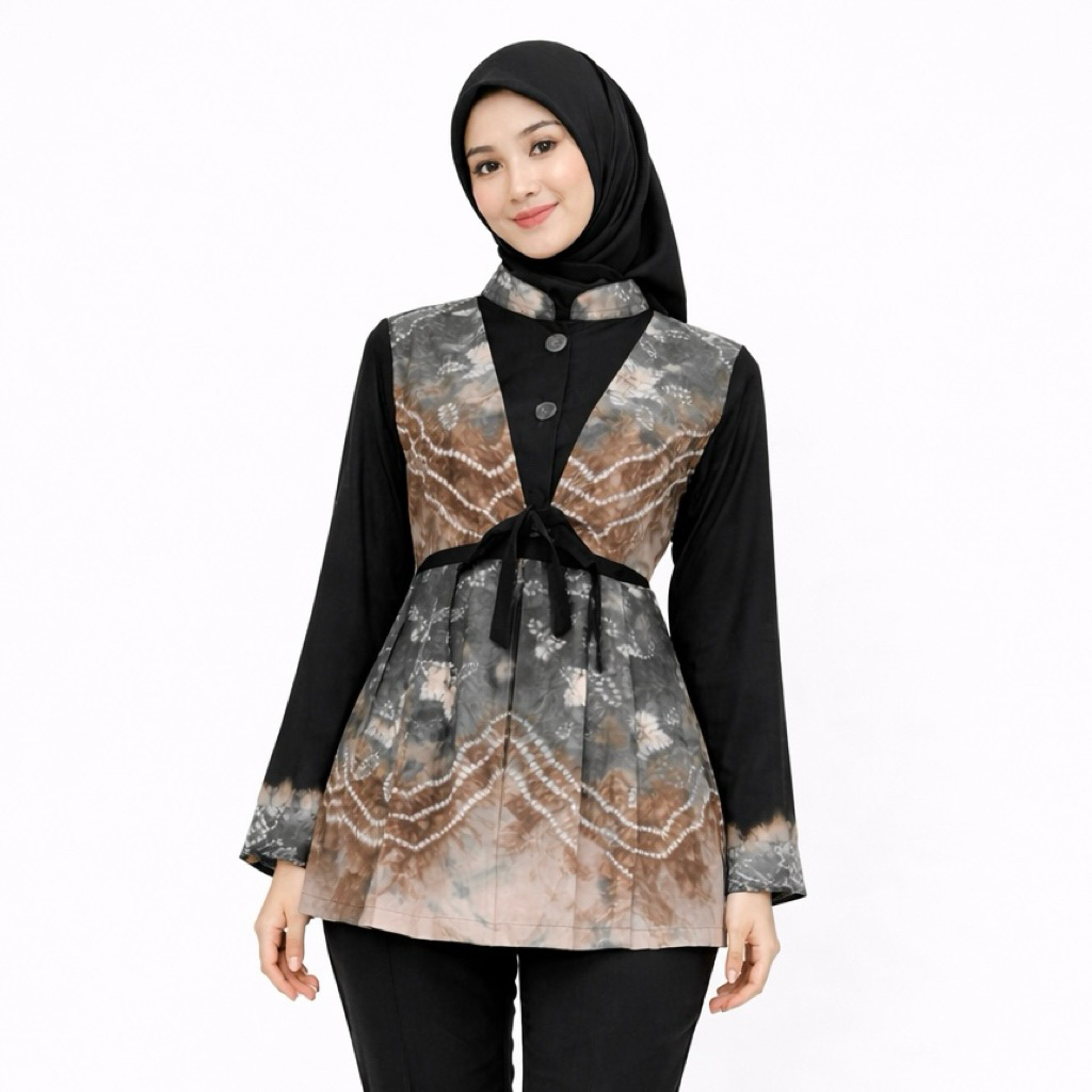 Blouse Wanita Motif Sasirangan